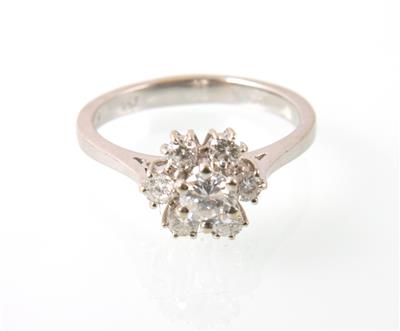 Brillantring zus. 0,55 ct - Gioielli