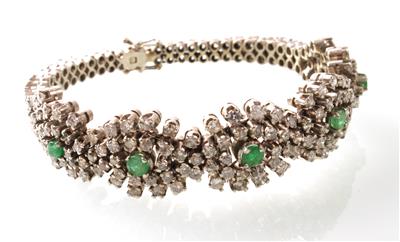 Brillant-Diamantarmkette zus. ca. 6,40 ct - Jewellery