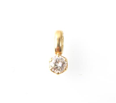 Brillantanhänger ca. 0,30 ct - Schmuck