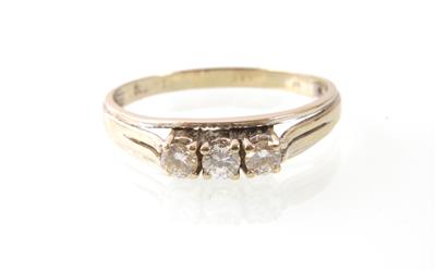 Brillantring zus. ca. 0,45 ct - Schmuck