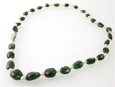 Smaragd Halskette - Schmuck