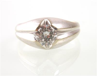 Brillantsolitär ca. 0,80 ct - Schmuck, Uhren und Antiquitäten