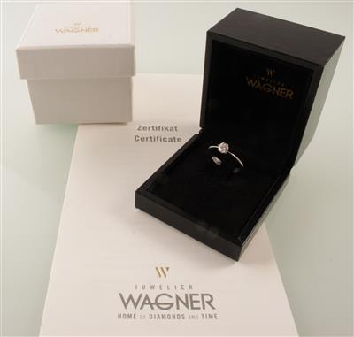 WAGNER Brillantsolitär - Watches, jewellery and antiques