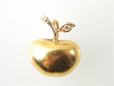 Diamantanhänger "Apfel" - Dipinti, gioielli e orologi