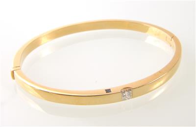 Diamantarmreifen ca. 0,35 ct - Dipinti, gioielli e orologi