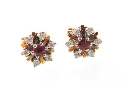 Diamantohrstecker zus. ca. 0,25 ct - Dipinti, gioielli e orologi