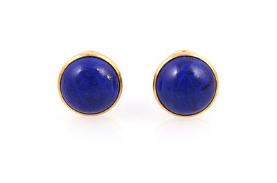 Lapis Lazuli Ohrclips - Dipinti, gioielli e orologi